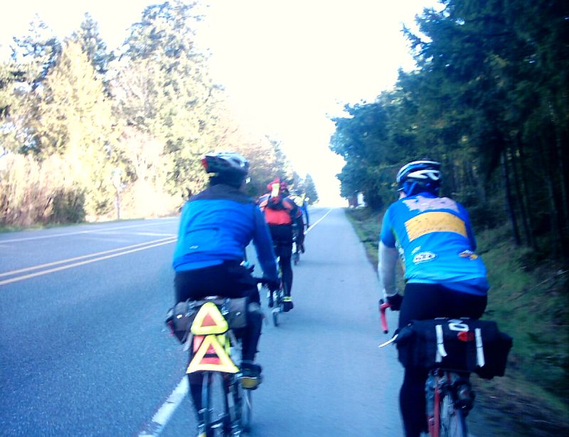 Riding on Bainbridge