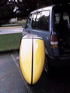 Front view of Steve's fairing