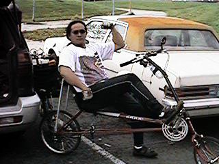 Tony on his Tailwind